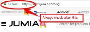 Jumia Safety measure